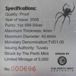 Red-Back-Spider-Silver-Coin